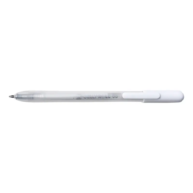 White Gelly Roll Rt Gel Pen