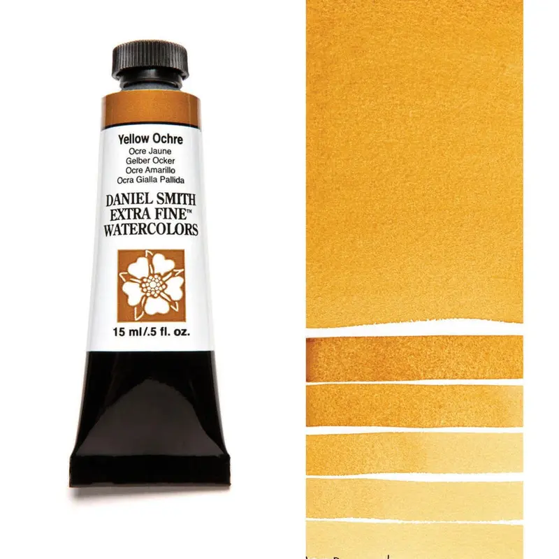 YELLOW OCHRE 15ML DJ284600114 DANIEL SMITH WATERCOLOR
