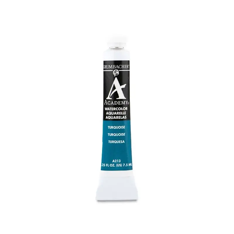 TURQUOISE 7.5ML GRA213 ACADEMY WATERCOLOR
