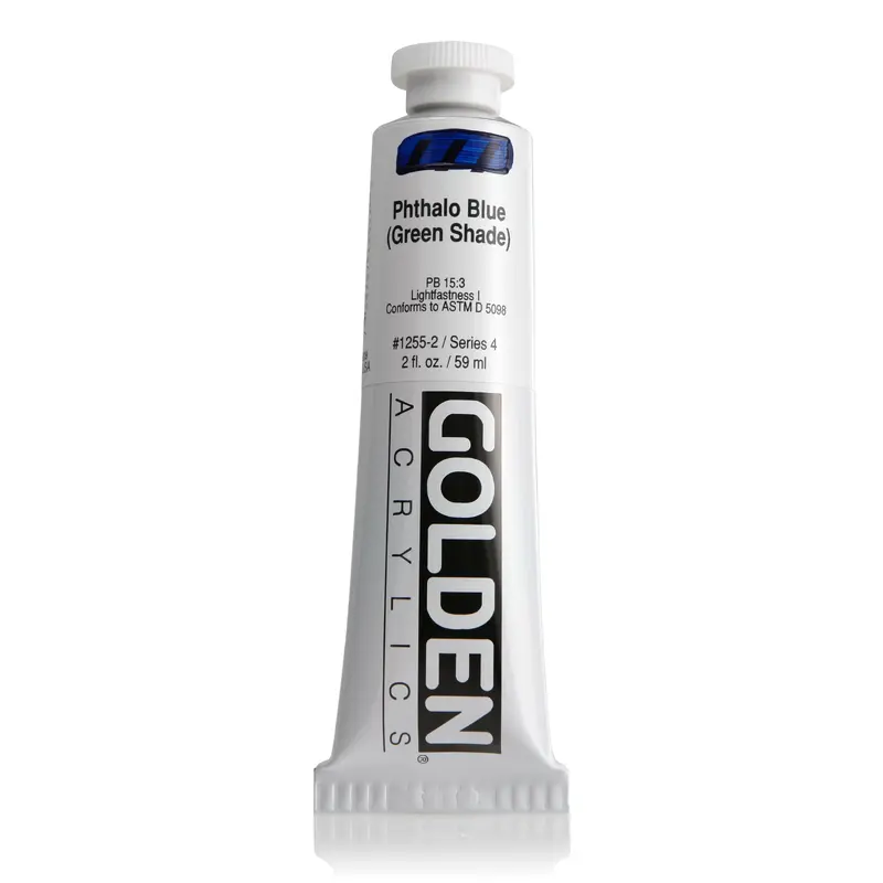 HB ACRYLIC PAINT PTHALO BLUE/GS 2OZ