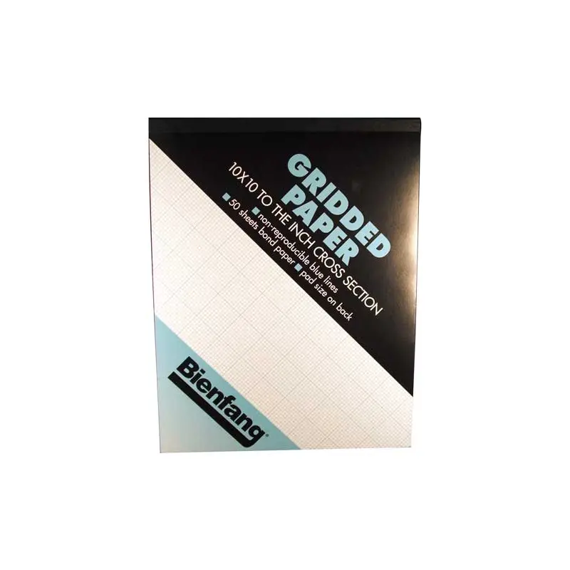 PAD GRID CROSS SECTION GRIDDED PAPER