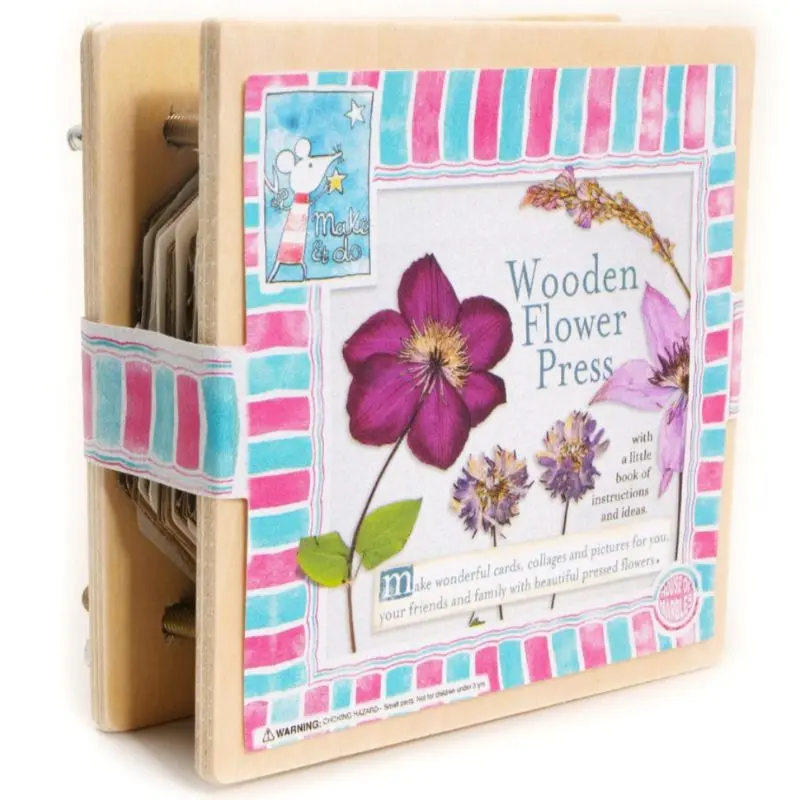 WOODEN FLOWER PRESS