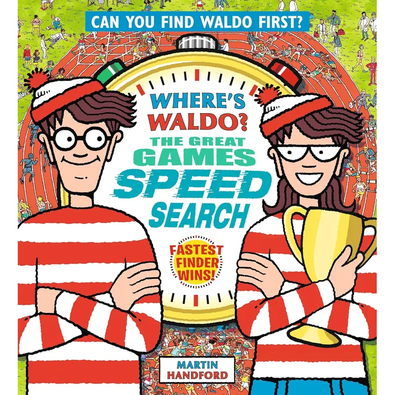 WHERE'S WALDO? THE GREAT GAMES SPEED SEARCH - HANDFORD. MARTIN