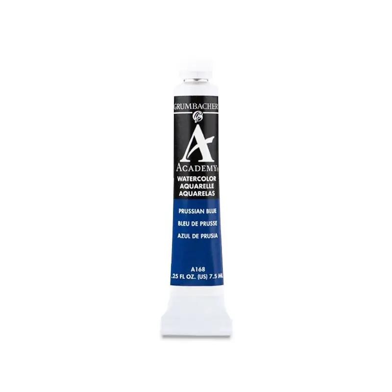 PRUSSIAN BLUE 7.5ML GRA 168 ACADEMY WATERCOLOR