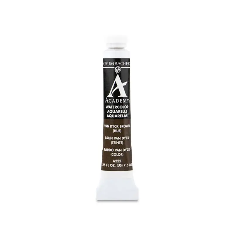 VAN DYCK BROWN 7.5ML GRA222 ACADEMY WATERCOLOR