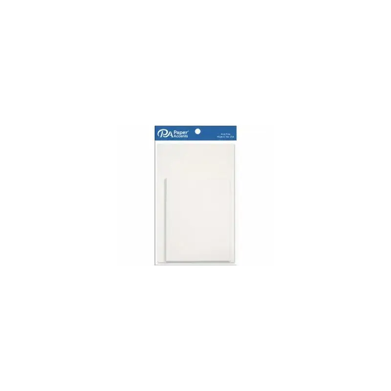 10PK 5x7 White Cards & Envelop
