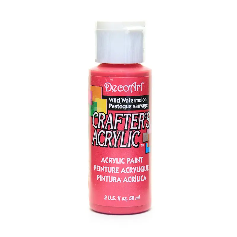 2OZ WLD WATERMELON CRAFTER ACRYLIC PAINT