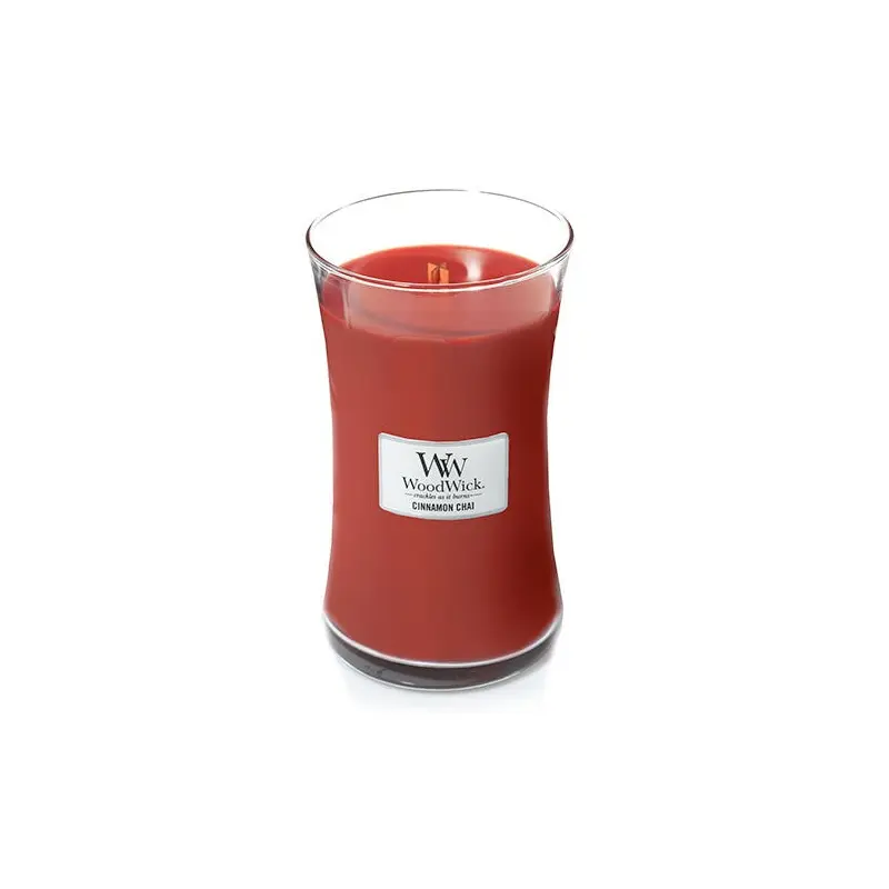 WOODWICK CINNAMON CHAI 22OZ CANDLE