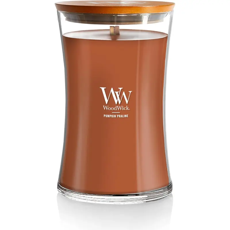 WOODWICK - Large Crackling Candle - Pumpkin Praline