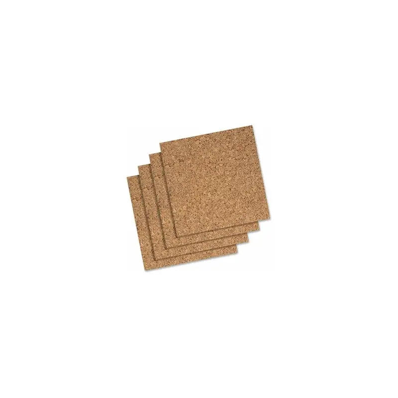 12X12 CORK TILES NATURAL 4PK