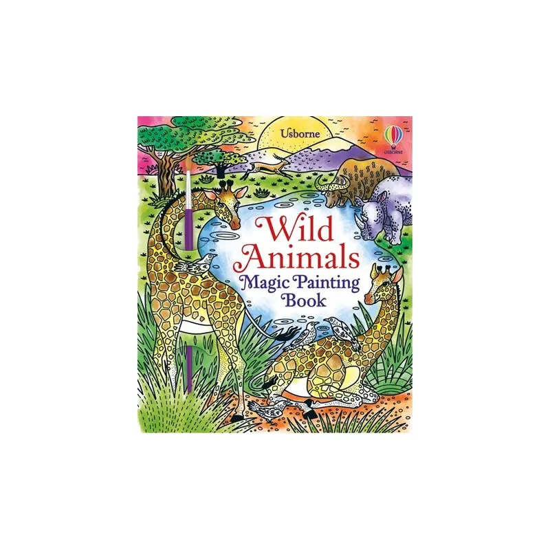 WILD ANIMALS MAGIC PAINTING BOOK - BAER. SAM