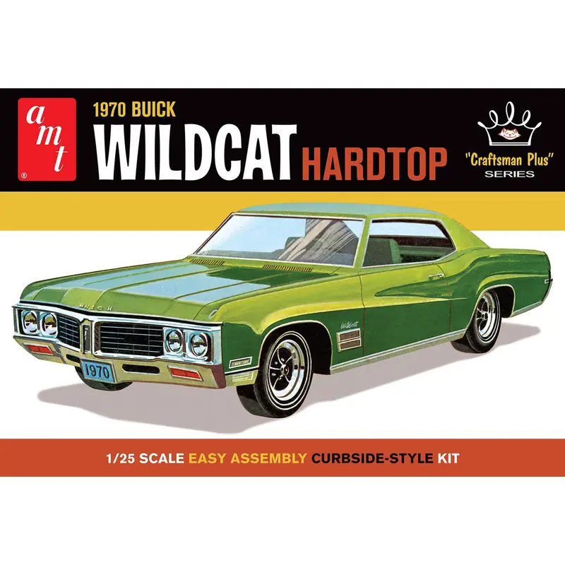 1/25 1970 BUICK WILDCAT HARDTOP BY AMT