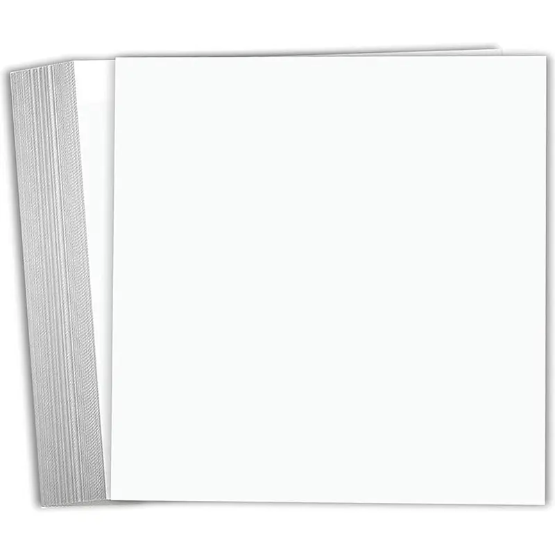 12X12 WHITE CARDSTOCK PAPER
