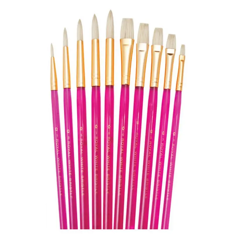 BRISTLE PAINT BRUSH VALUE PACK 10PC