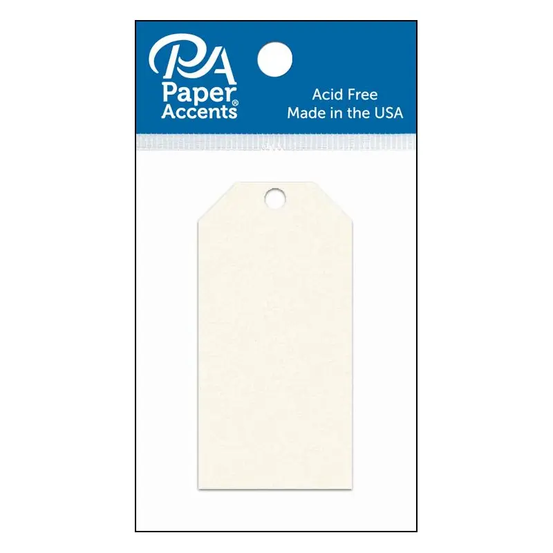 **Paper Craft Tags Cream