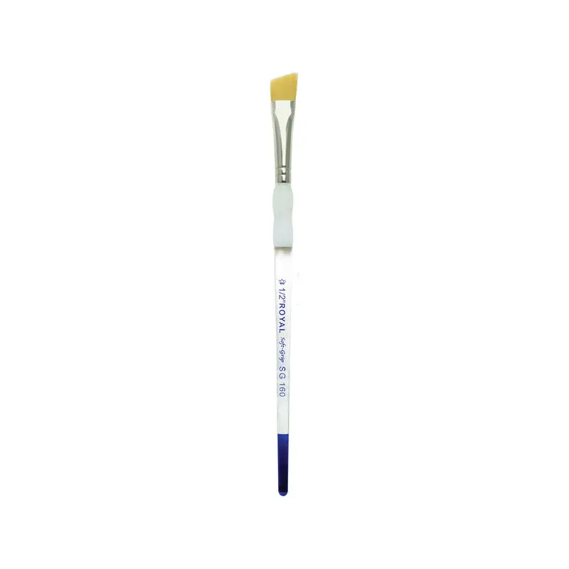 SG GOLD TAKLON ANGULAR 1/2" PAINT BRUSH
