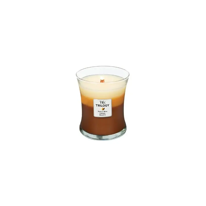 WOODWICK Trilogy 10 Oz. Candle - Cafe Sweets