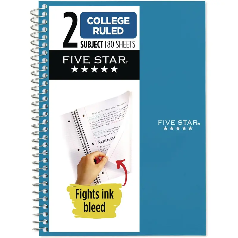 2 SUBJECT NOTEBOOK 6X9.5