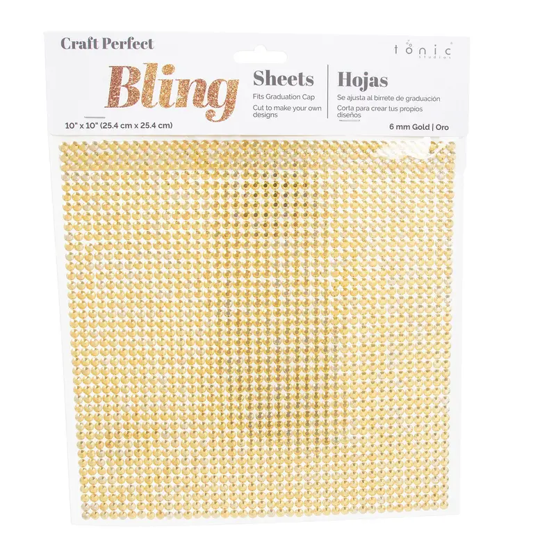 10X10 GEM SHEET GOLD