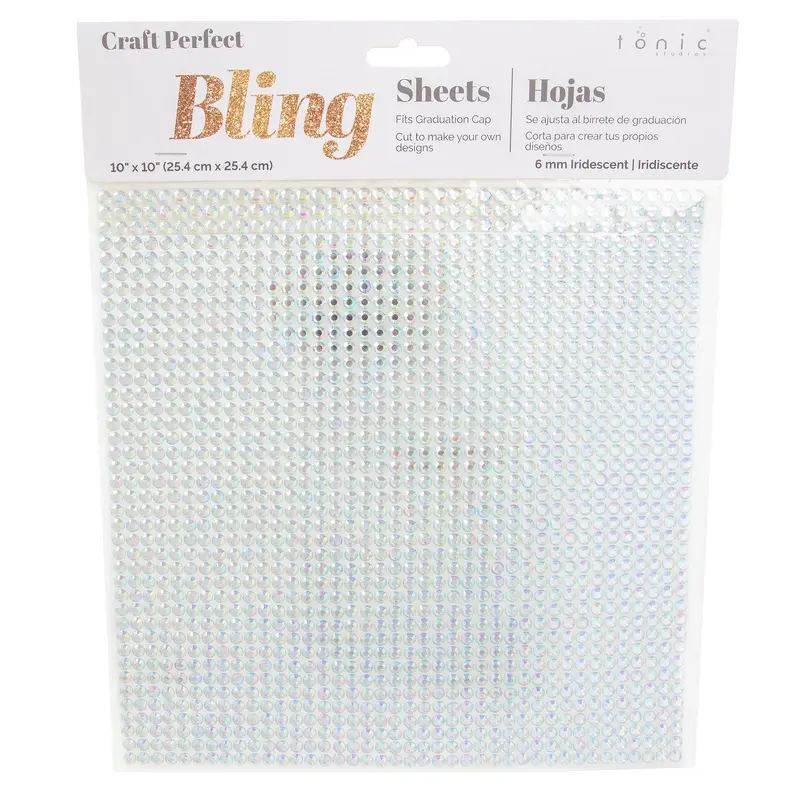 10X10 GEM SHEET IRIDESCENT