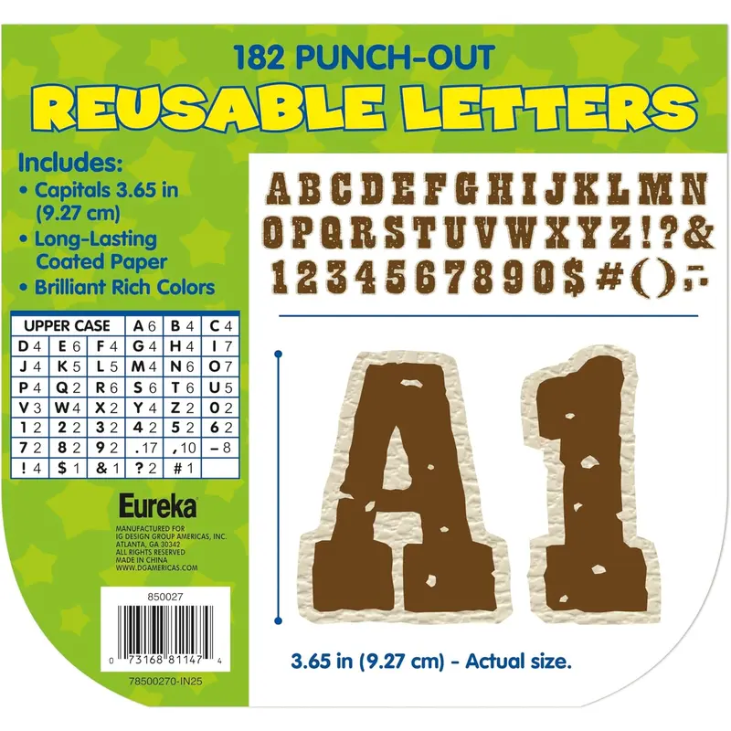 WILD WEST DECO LETTERS