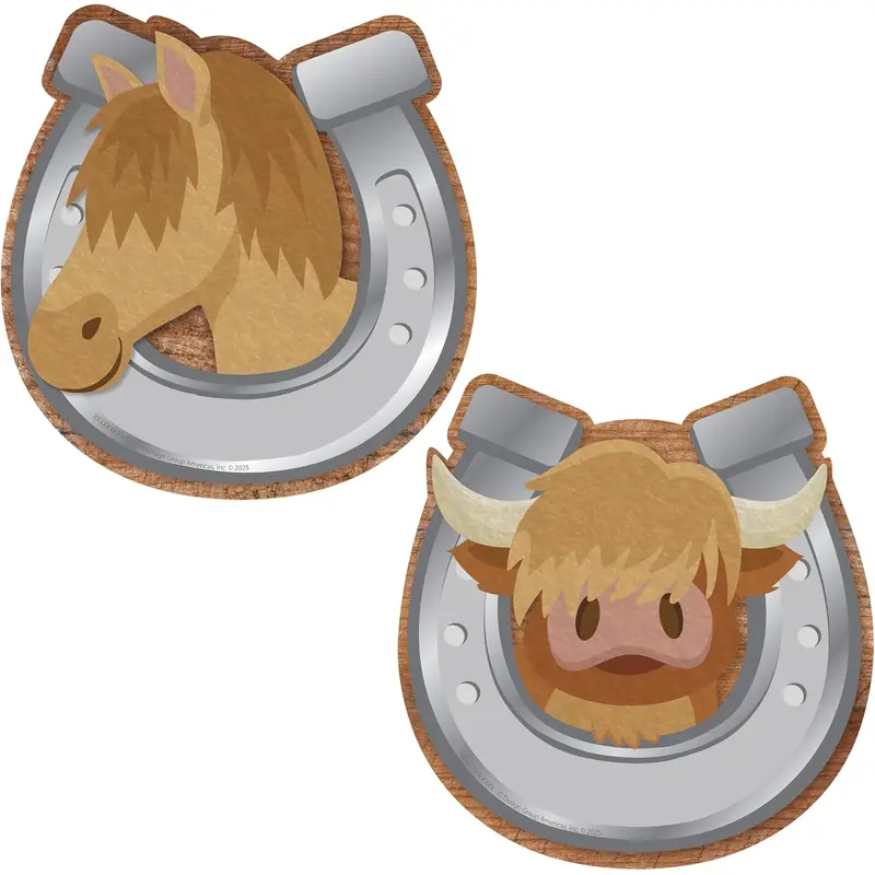 WILD WEST PAPER CUT OUTS