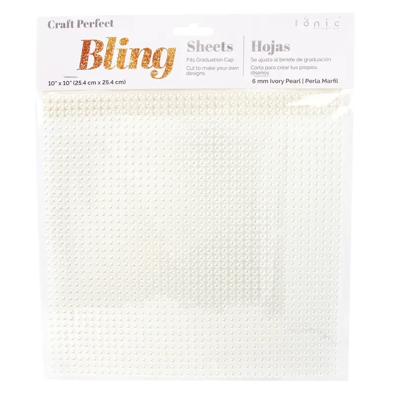 10X10 PEARL STICKER SHEET IVOR