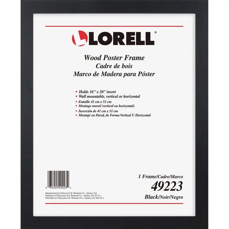 16X20 POSTER FRAME BLACK