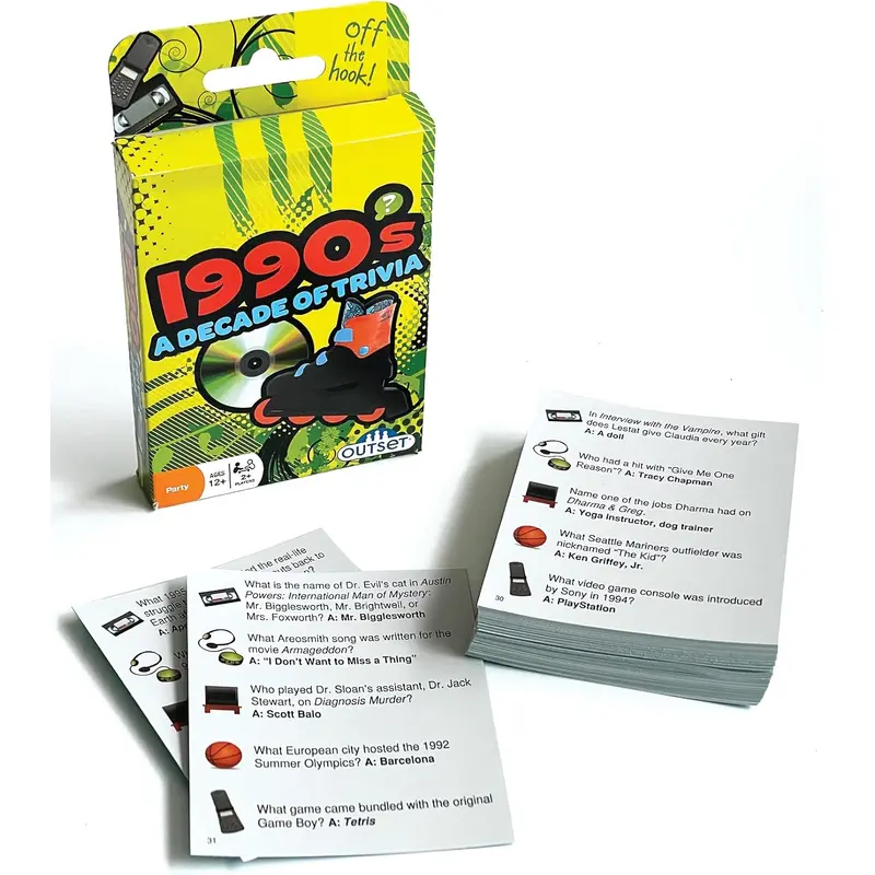 1990'S A DECADE OF TRIVIA - OUTSET MEDIA