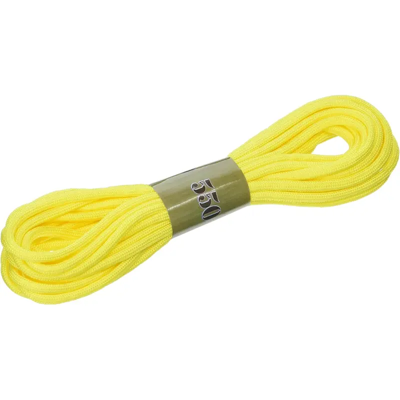 16' NEON YELLOW PARCHUTE CORD
