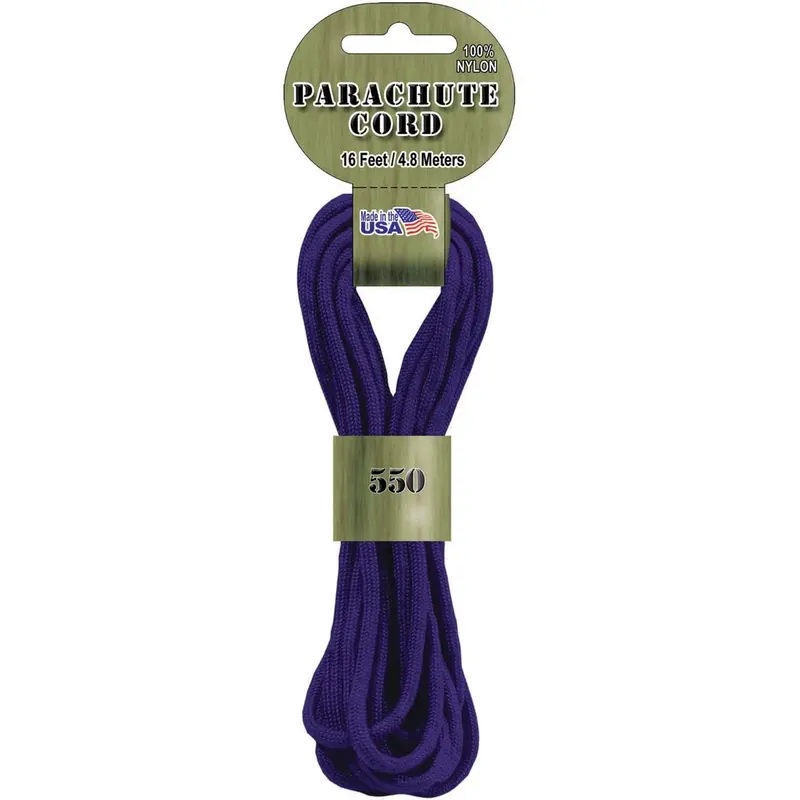 16' PURPLE PARCHUTE CORD