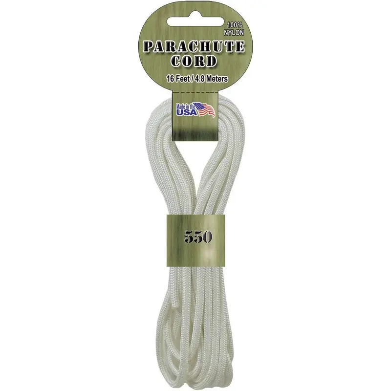 16' WHITE PARCHUTE CORD