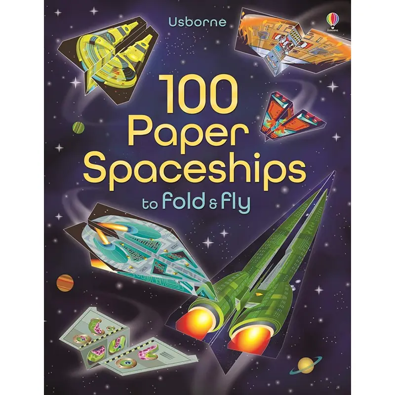 100 PAPER SPACESHIPS TO FOLD & FLY - MARTIN. JEROME