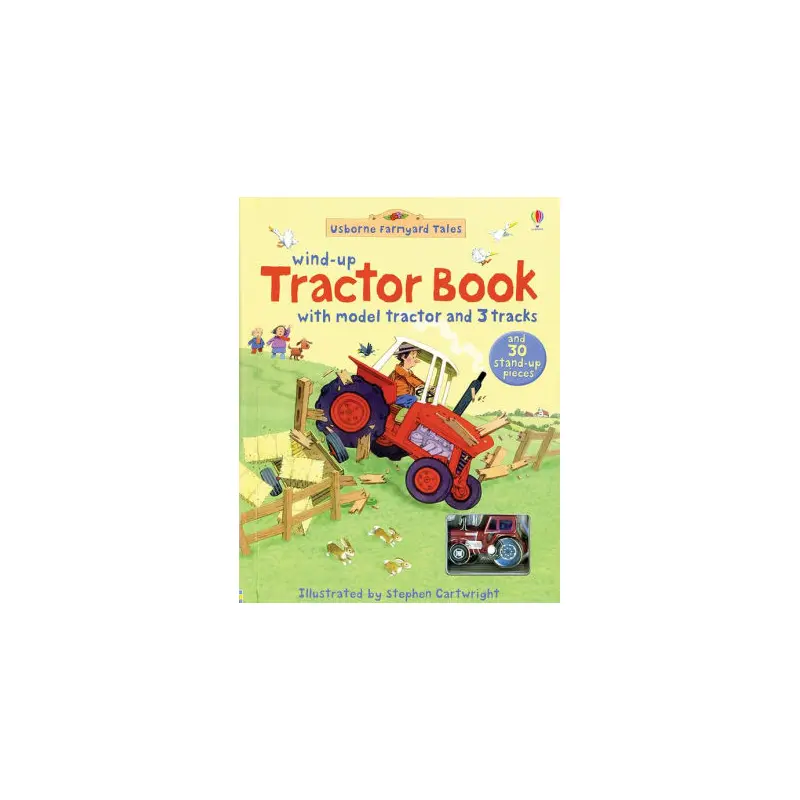 WIND-UP TRACTOR BOOK - AMERY. HEATHER