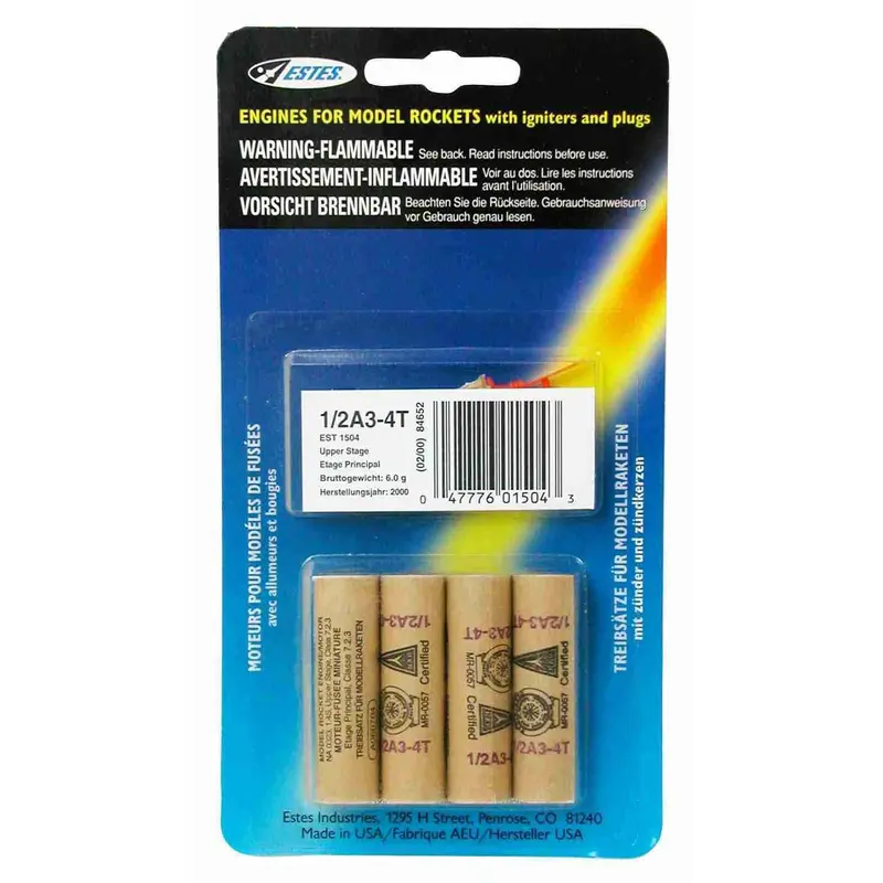 1/2A3-4 ROCKET ENGINE