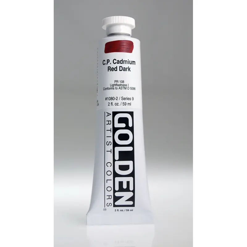 HB ACRYLIC PAINT CADMIUM RED DARK 2OZ