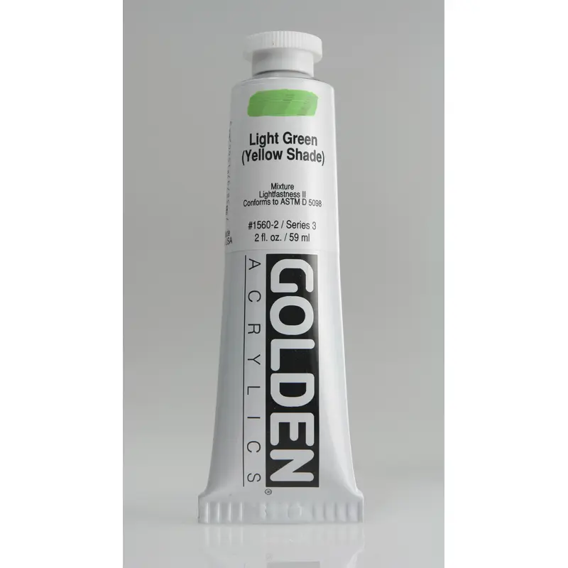 HB ACRYLIC PAINT LIGHT GREEN/YELL S 2OZ