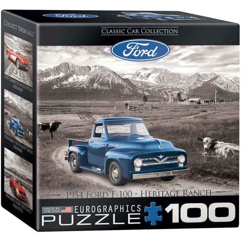 1954 FOR F-100 HERITAGE 100 PIECE PUZZLE