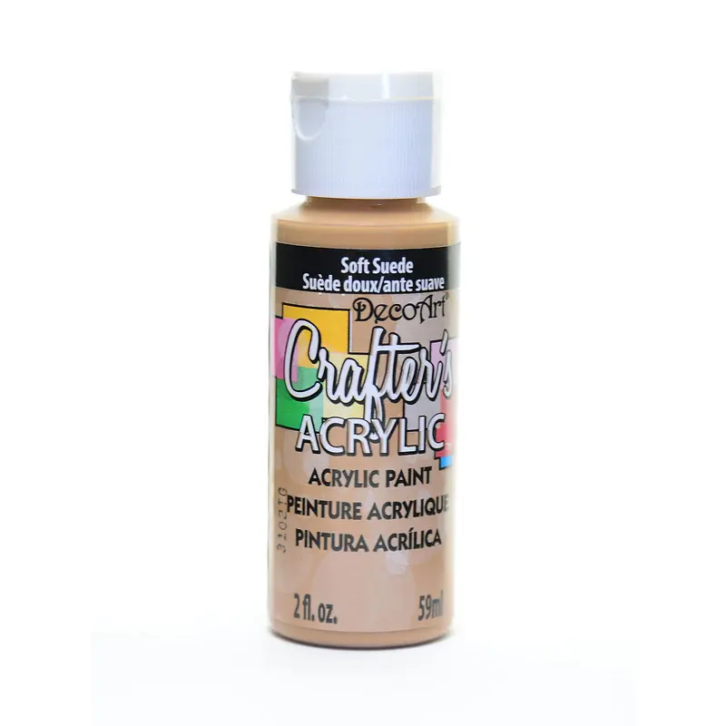 2OZ SOFT SUEDE CRAFTER ACRYLIC PAINT