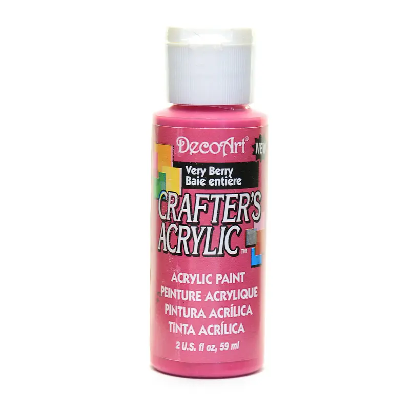 2OZ VERY BERRY CRAFTER ACRYLIC PAINT