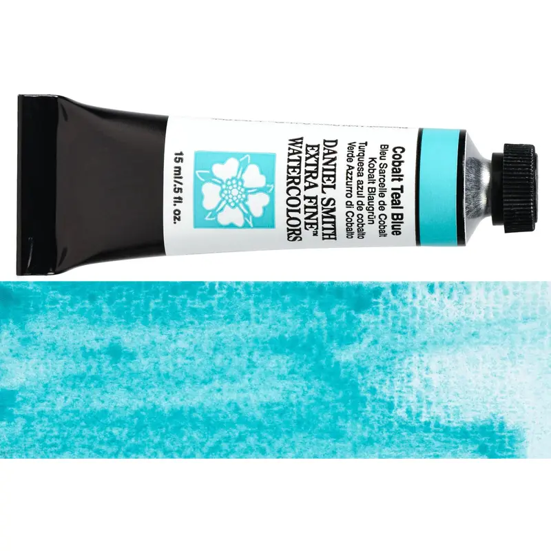 COBALT TEAL BLUE 15ML DJ284600028 DANIEL SMITH WATERCOLOR