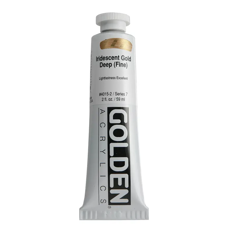 IRID ACRYLIC PAINT GOLD DEEP FINE 2OZ