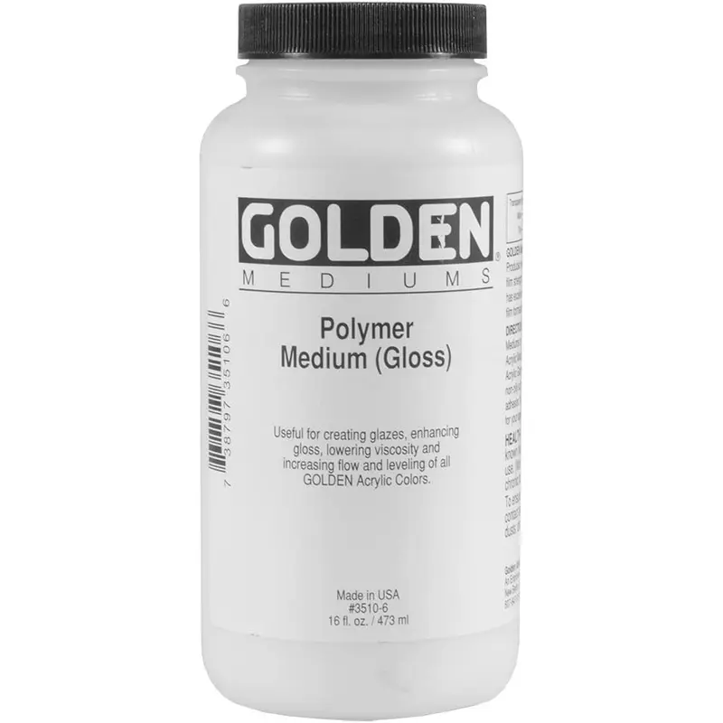 **Polymer Medium Gloss 16Oz