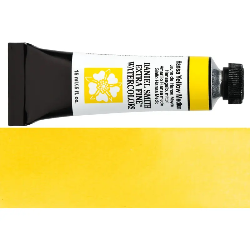 WCDS HANSA YELLOW MEDIUM 15ML DJ284600039 DANIEL SMITH WATERCOLOR