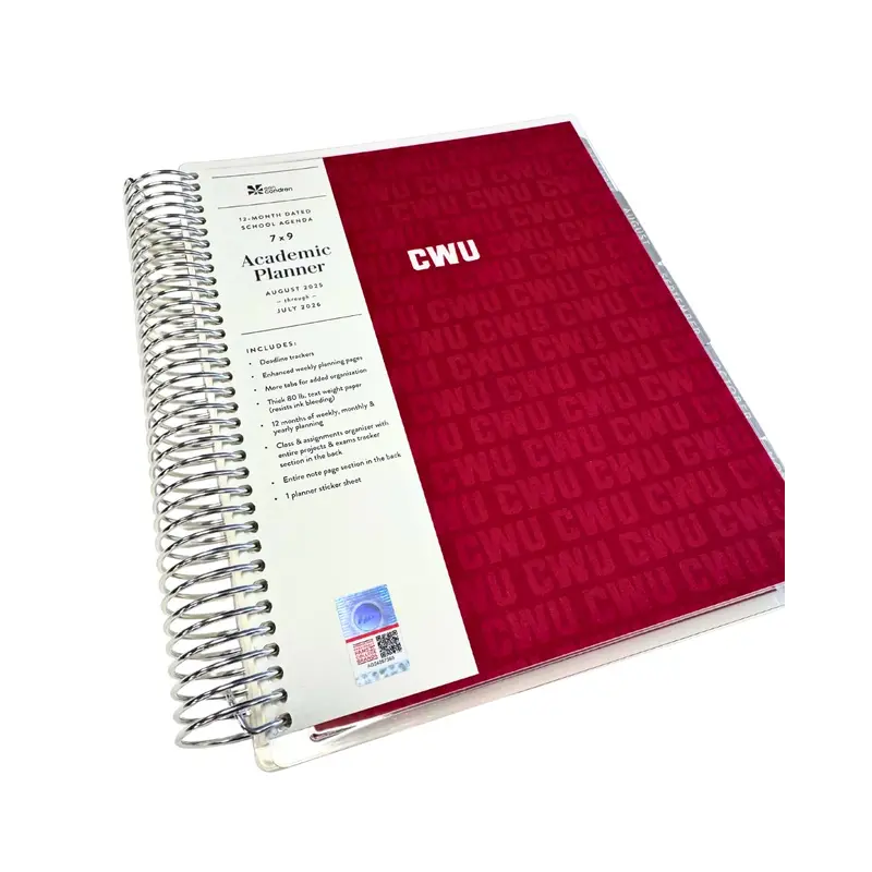 12 MONTH CWU ACADEMIC PLANNERS - ERIN CONDREN