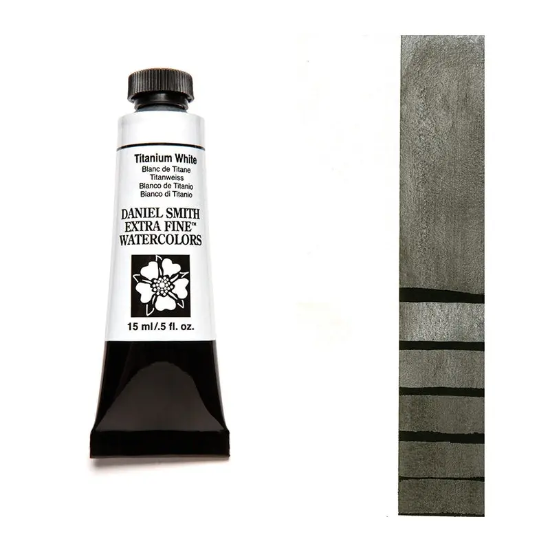 TITANIUM WHITE 15ML DJ284600118 DANIEL SMITH WATERCOLOR