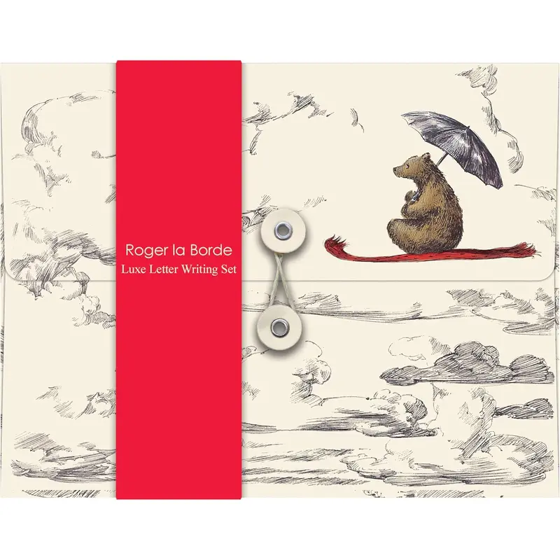 WRITING SET BEAR CLOUDS