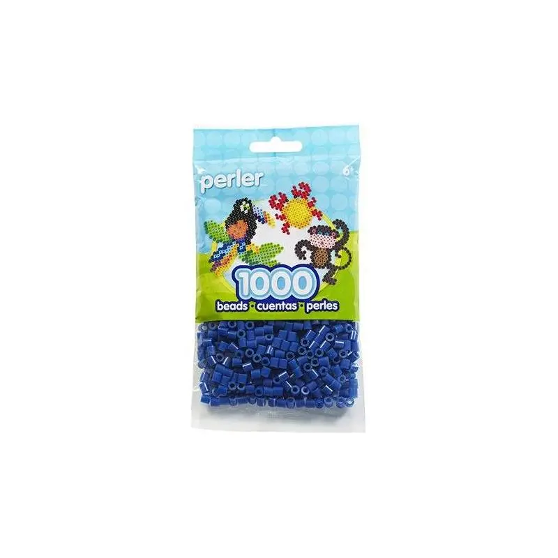 Dark Blue Perler Fused Beads