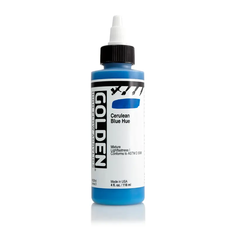 HIGH FLOW ACRYLIC PAINT CERULEAN BLUE HUE