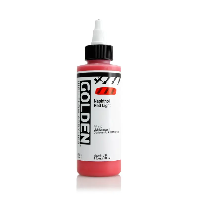 HIGH FLOW ACRYLIC PAINT NAPHTHOL RED LT